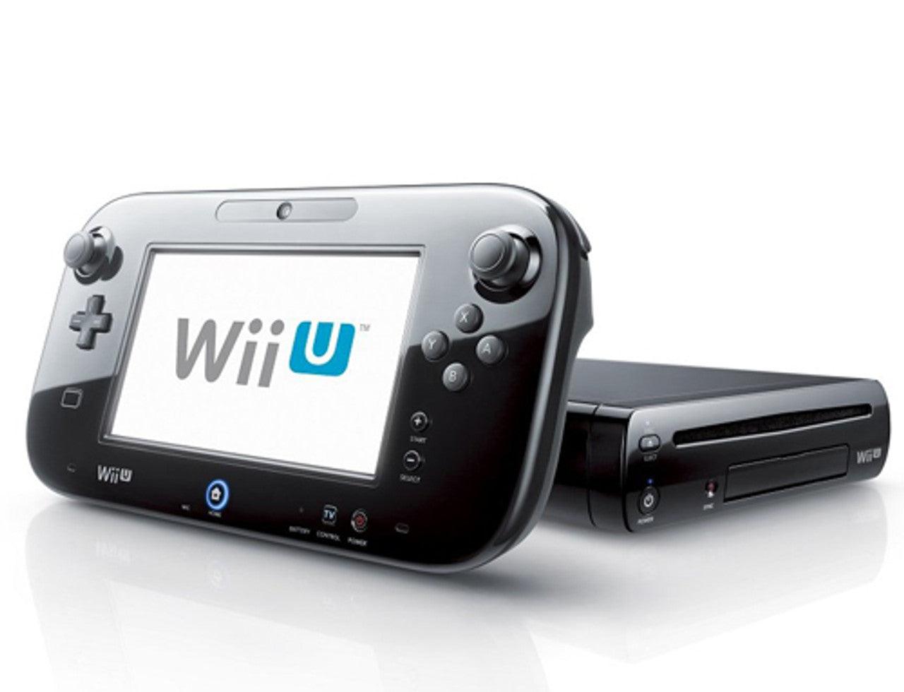 Nintendo Wii U 32GB Black System-Triad Gaming