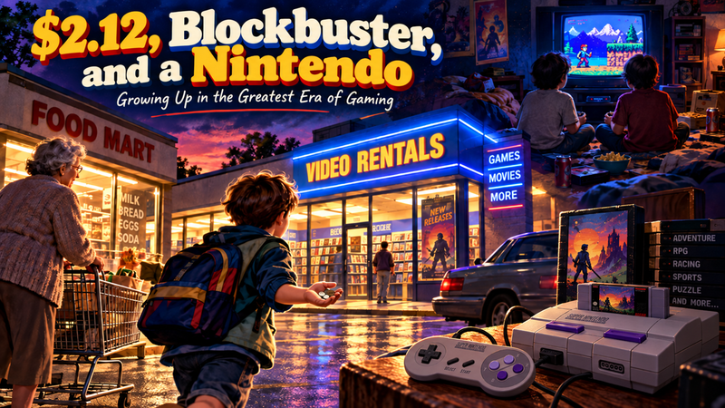 $2.12 and a Friday Night at Blockbuster: Growing Up with Nintendo in the 1990s