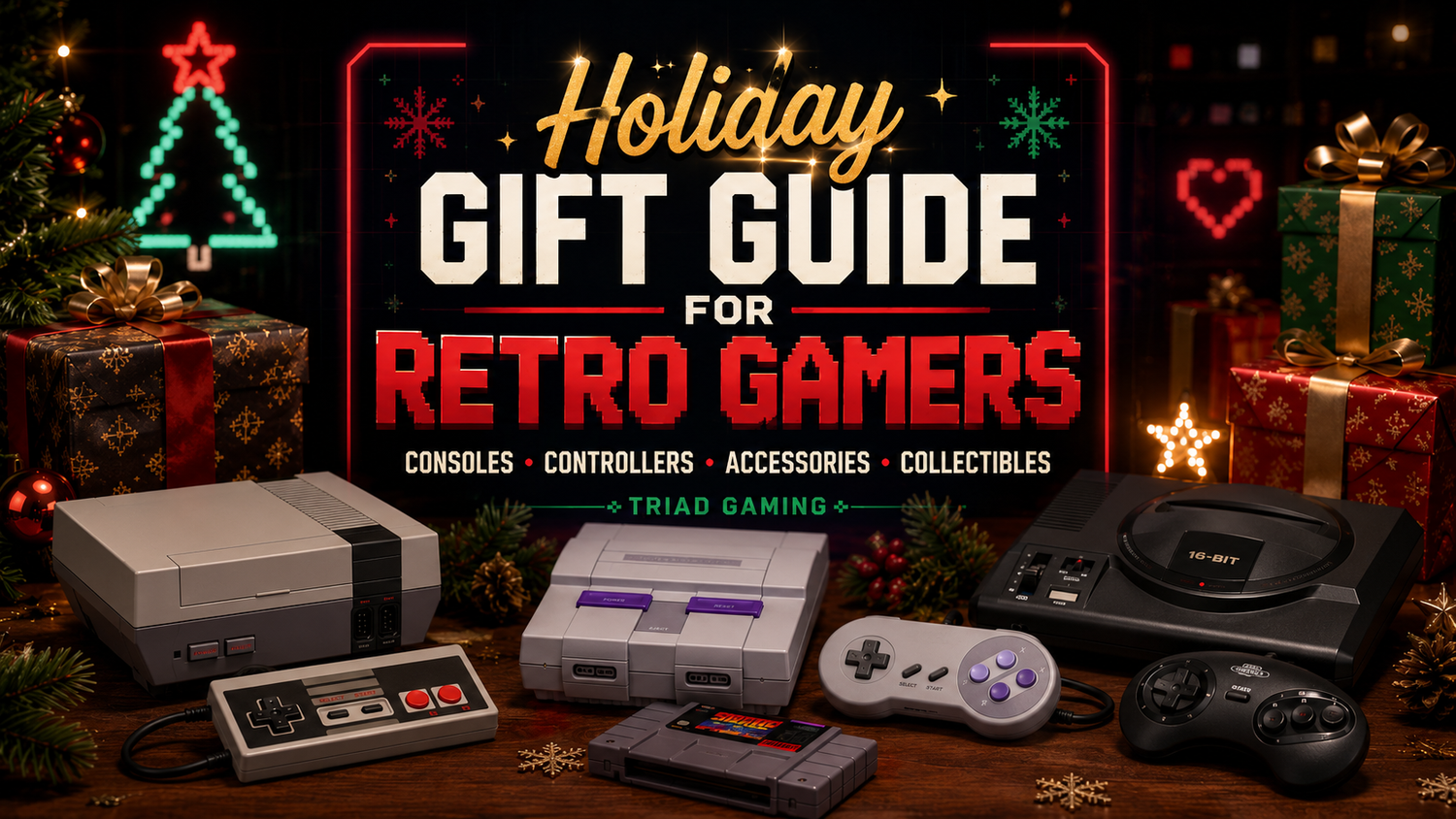 The Ultimate Holiday Gift Guide for Retro Gamers